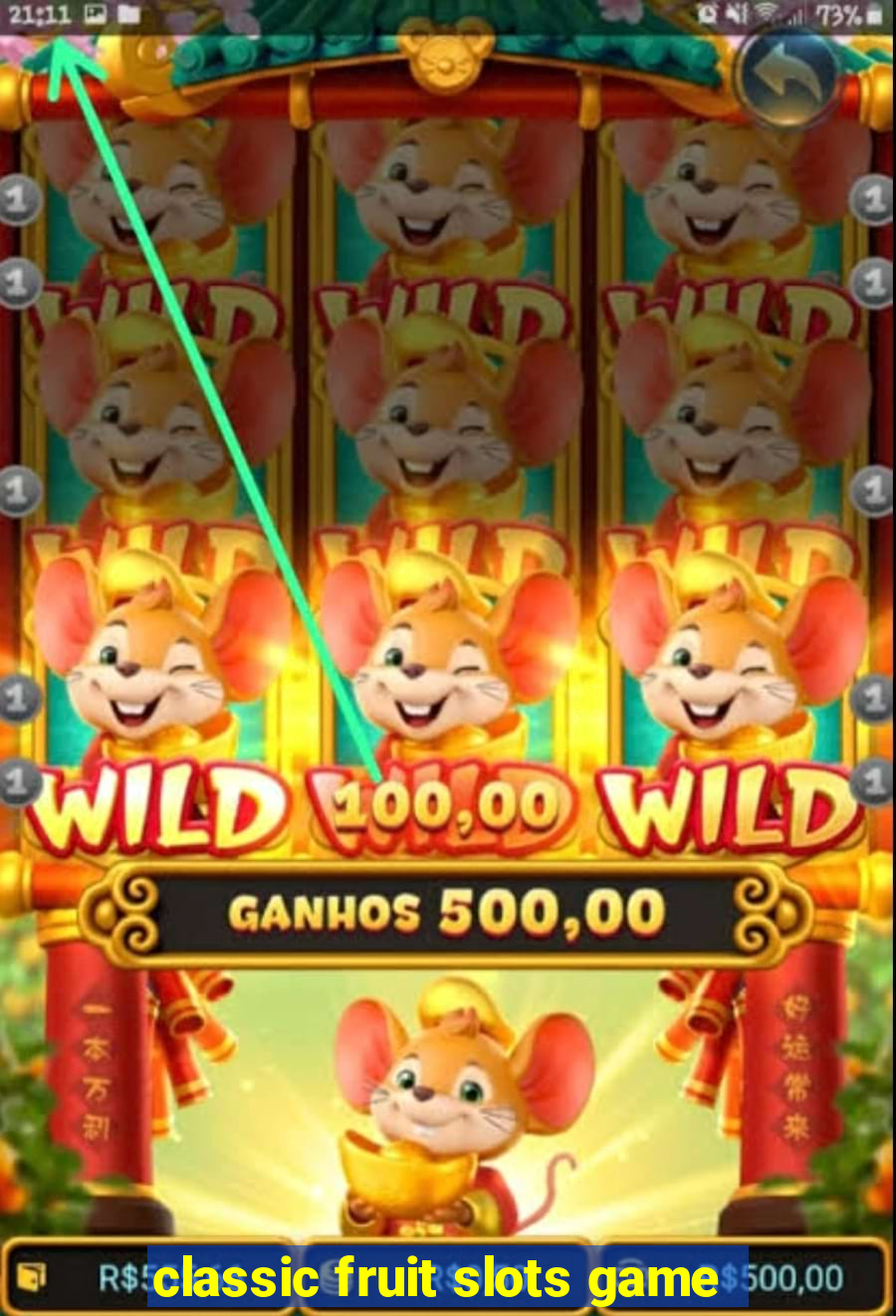 classic fruit slots game